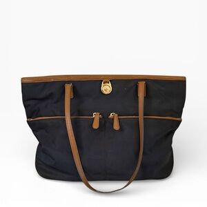 Michael Kors Kepton nylon and leather tote bag